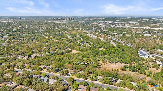 a view of city and ocean