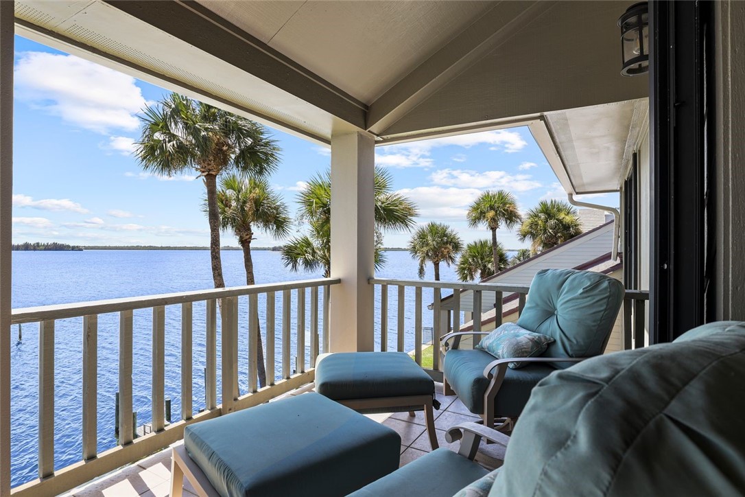 1001 Bay Road, Unit 302 Vero Beach, FL 32963 - Photo 22 of 31 a balcony with outdoor view
