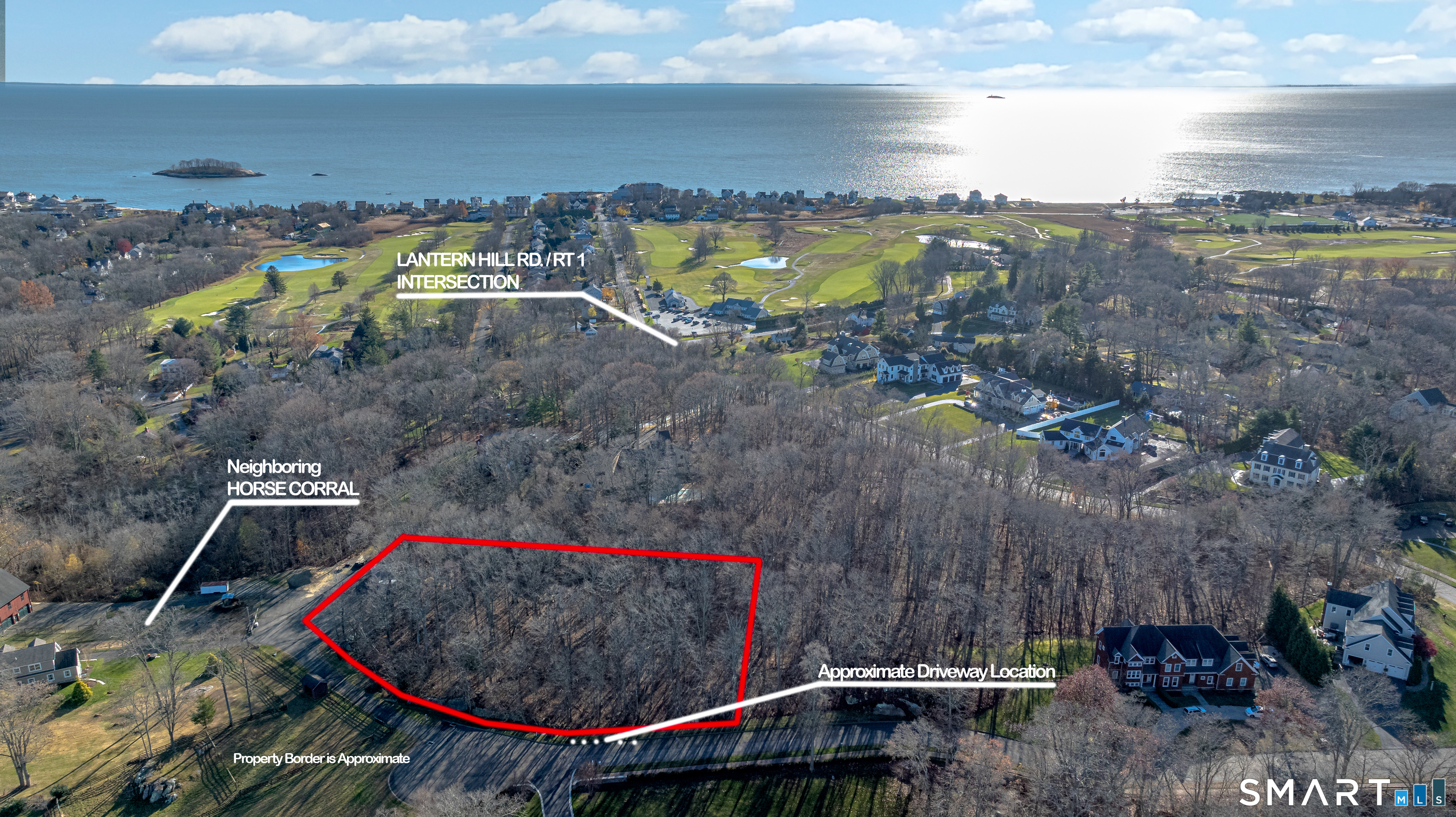 78 Lantern Hill Road Madison, CT 06443 - Photo 2 of 10 PROPERTY LINES OF #78 LANTERN HILL