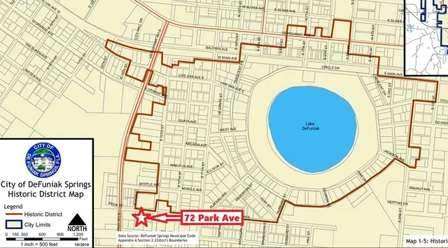 $213,000 | 72 Park Avenue, DeFuniak Springs, FL 32435