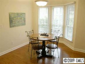 607 Queens Road, Unit E Charlotte, NC 28207 - Photo 4 of 8 a view of a dining room with furniture and wooden floor