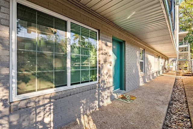 a outdoor space with chairs