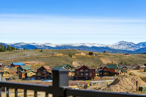 a view of lake with city view