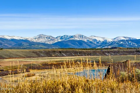 a view of an ocean with city
