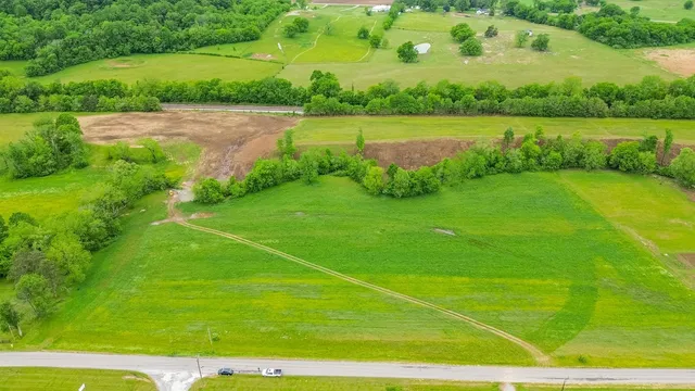 an aerial view of a football ground
