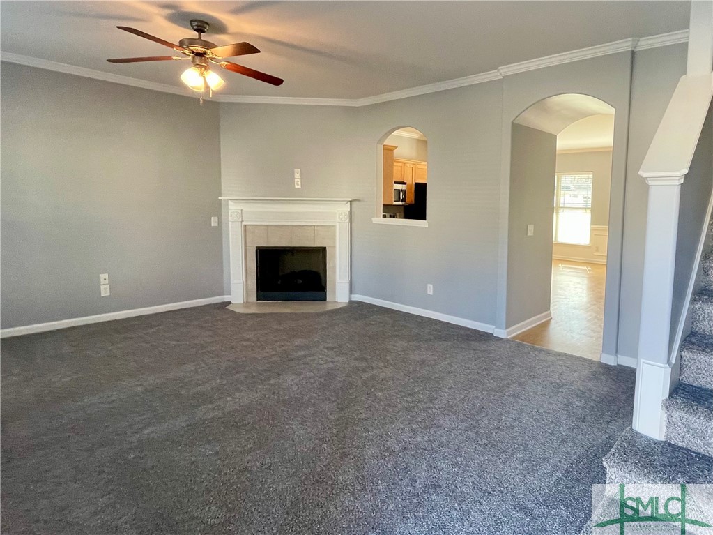 215 Durham Park Way Pooler, GA 31322 - Photo 4 of 41 As you enter the main living area you see a tile e