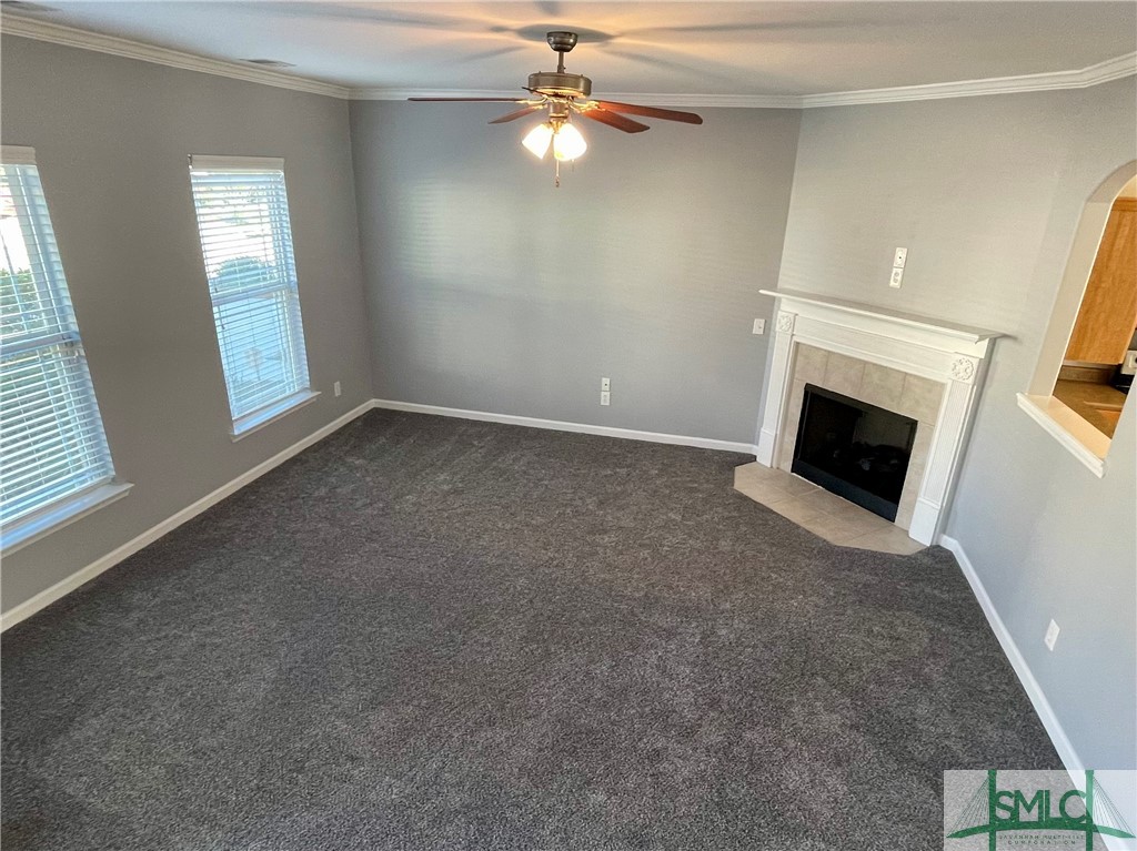 215 Durham Park Way Pooler, GA 31322 - Photo 6 of 41 This is a view of the living room from a few steps