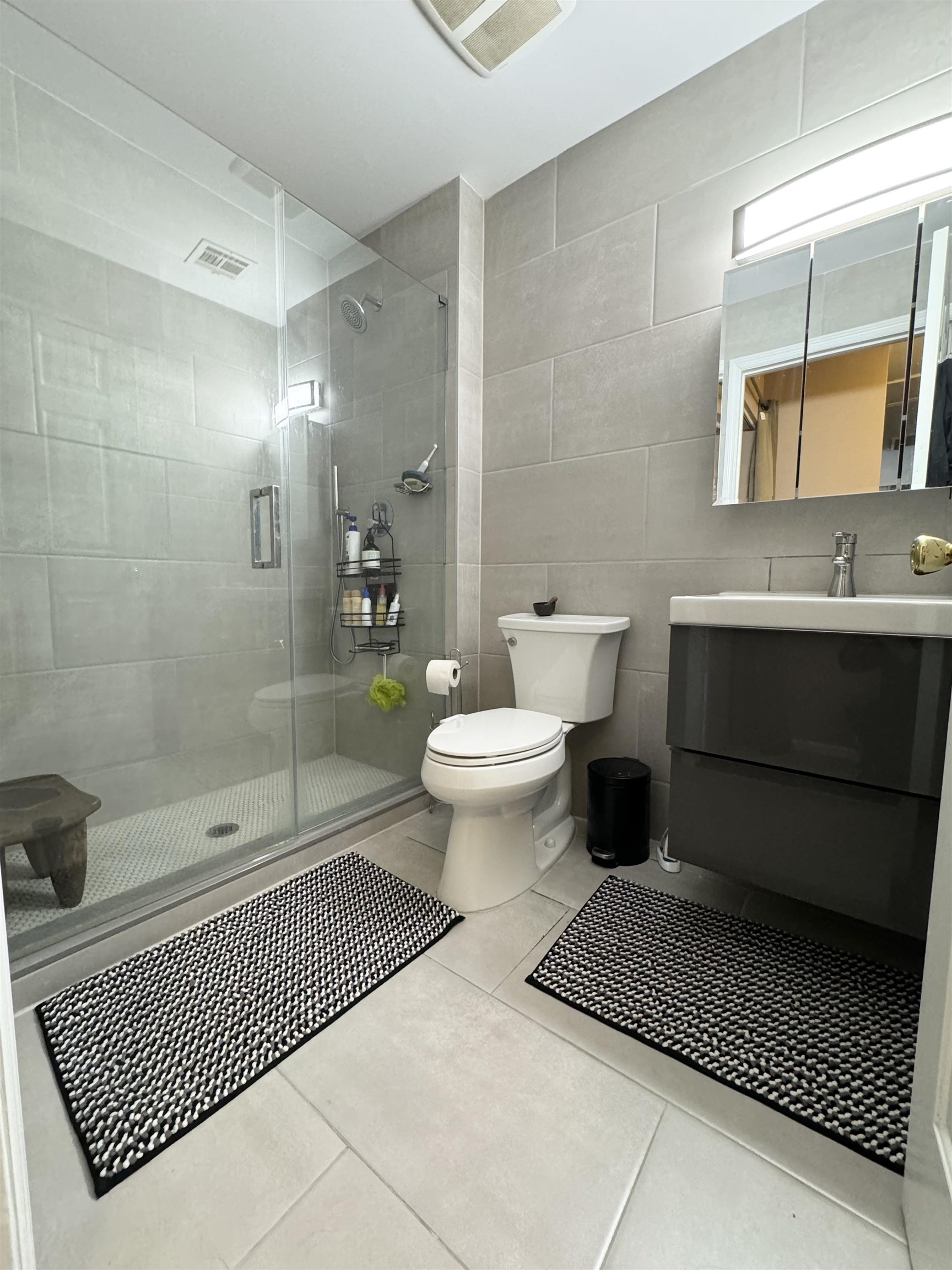 20 Bergen Ridge Road, Unit 2 North Bergen, NJ 07047 - Photo 9 of 16 a bathroom with a sink toilet and shower