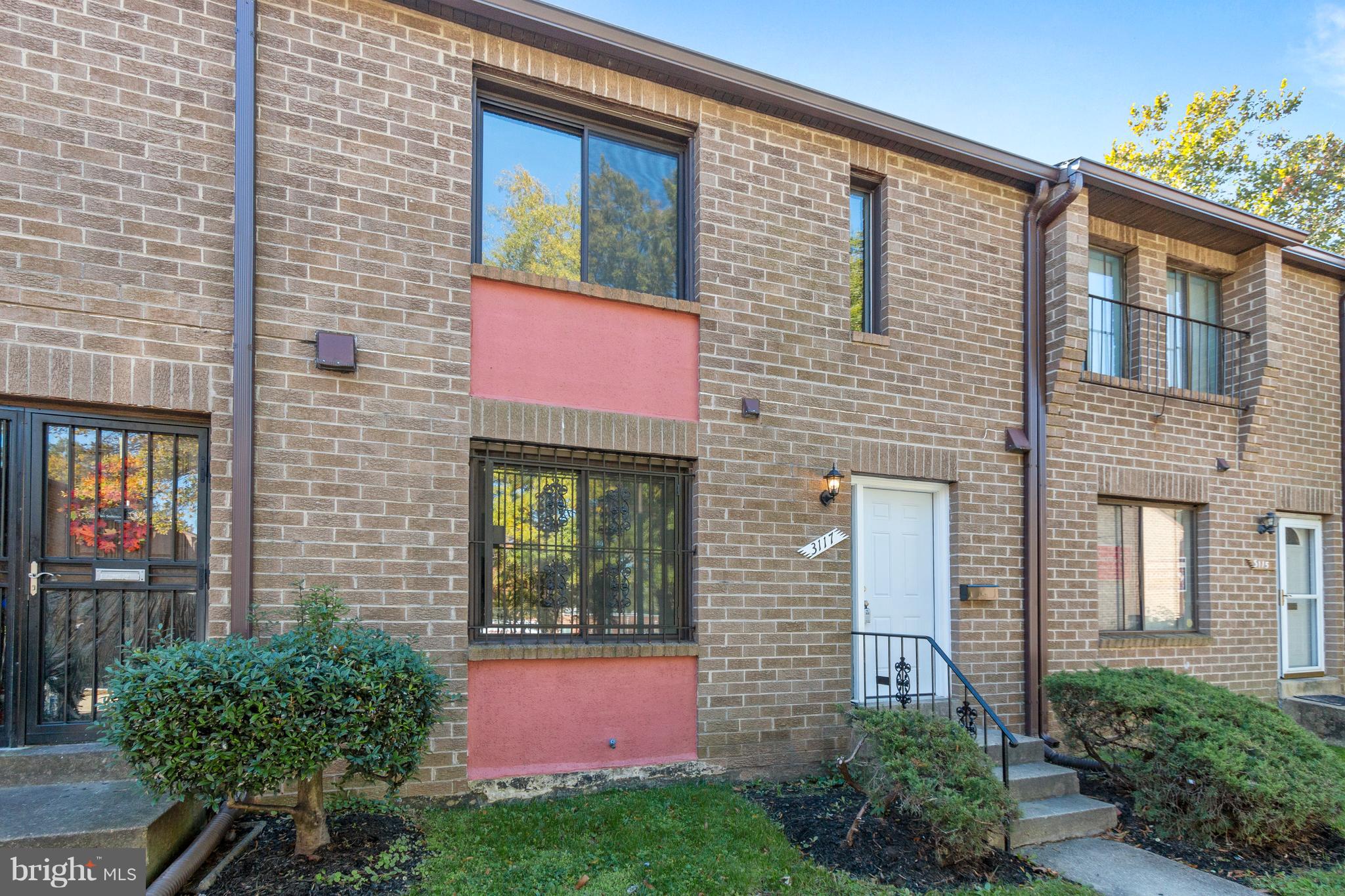 3117 Cherry Road Northeast, Unit 33 Washington, DC 20018 - Photo 2 of 31 Beautiful Brick Front Entrance