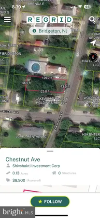 $50,000 | 0 Chestnut Avenue, Bridgeton, NJ 08302