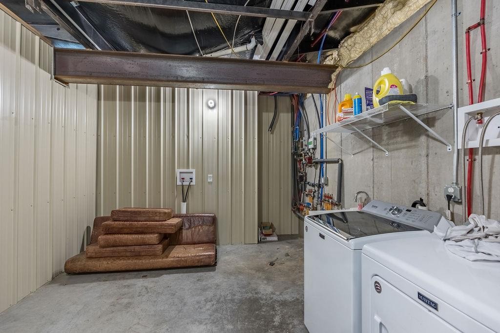 321 Archie Lane Dawson Springs, KY 42408 - Photo 26 of 42 a utility room with dryer and washer