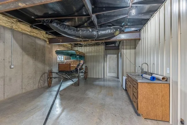a view of storage and utility room