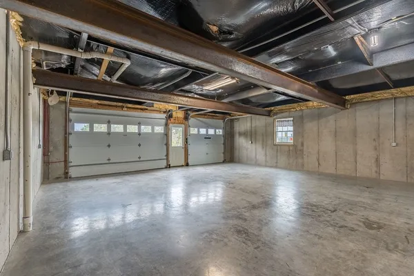 a view of parking garage