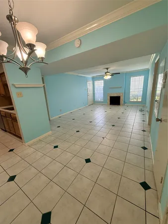 a view of empty room