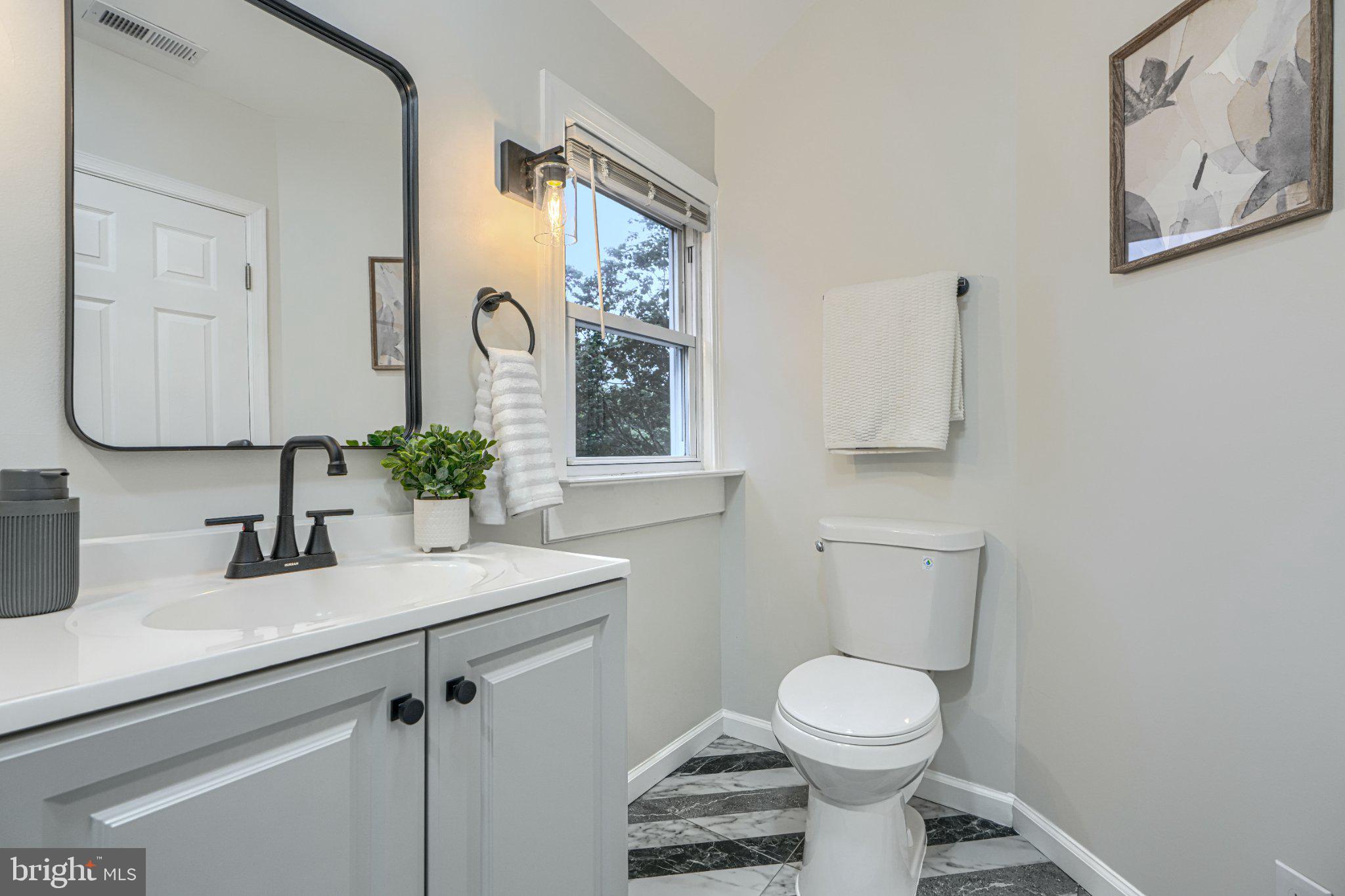 143 Rigdon Road Aberdeen, MD 21001 - Photo 35 of 57 Modern bathroom with stylish accents.