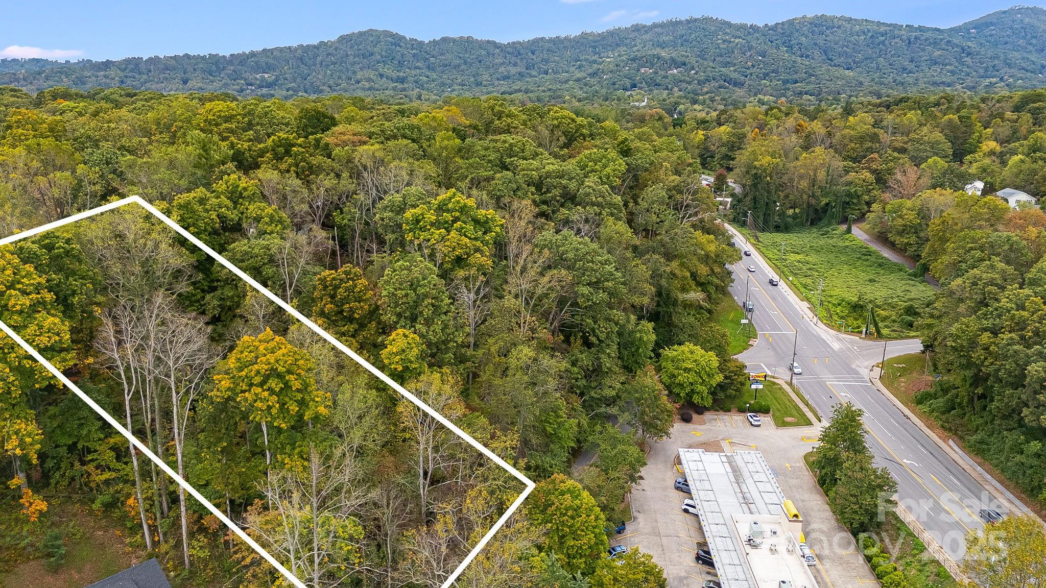 455 Governors View Road Asheville, NC 28805 - Photo 12 of 26 a view of a city and mountains