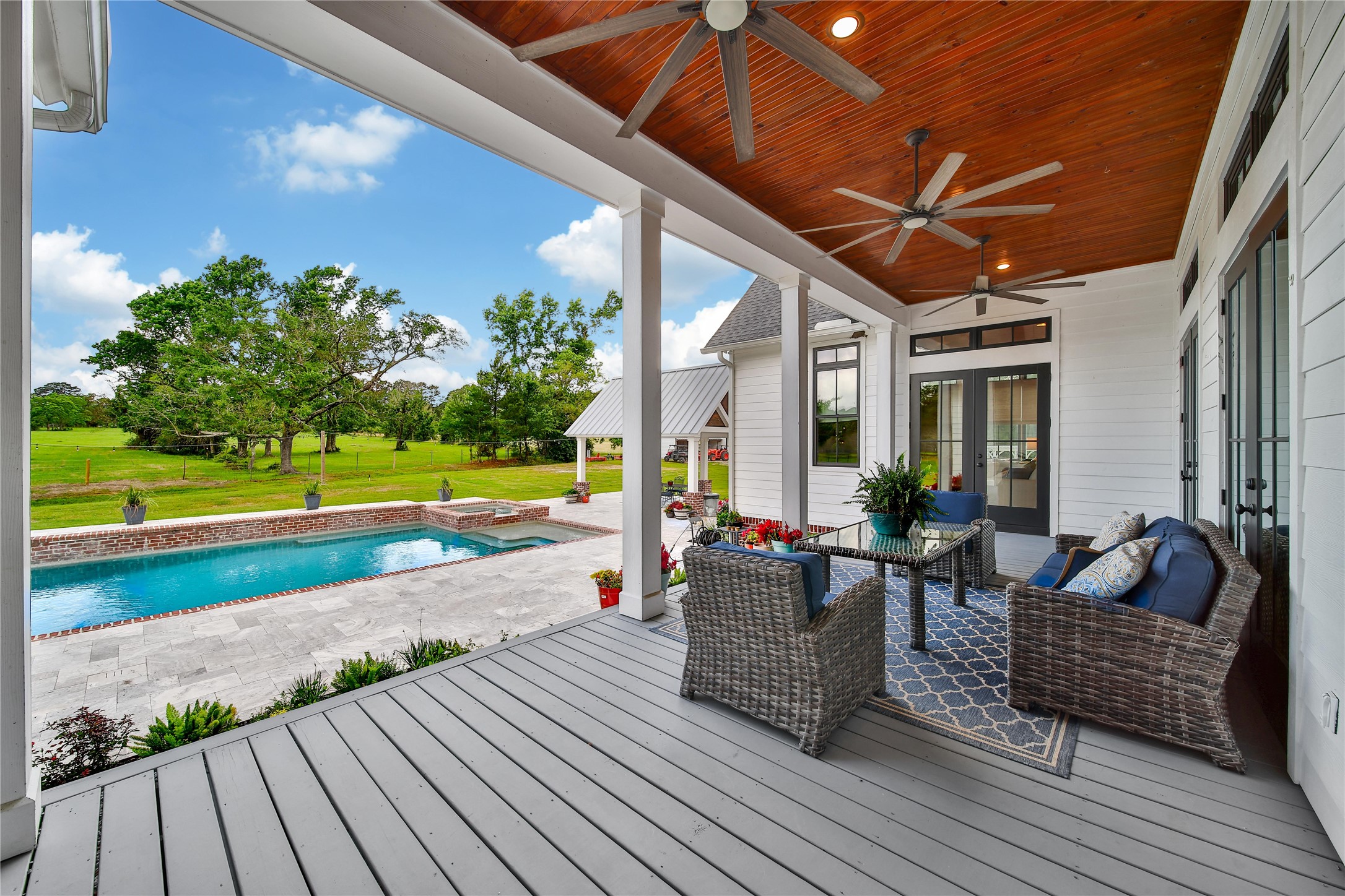 18875 Rabon Chapel Road Montgomery, TX 77316 - Photo 32 of 45 a building outdoor space with seating space