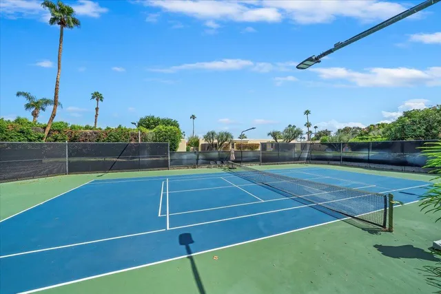 a view of a tennis court