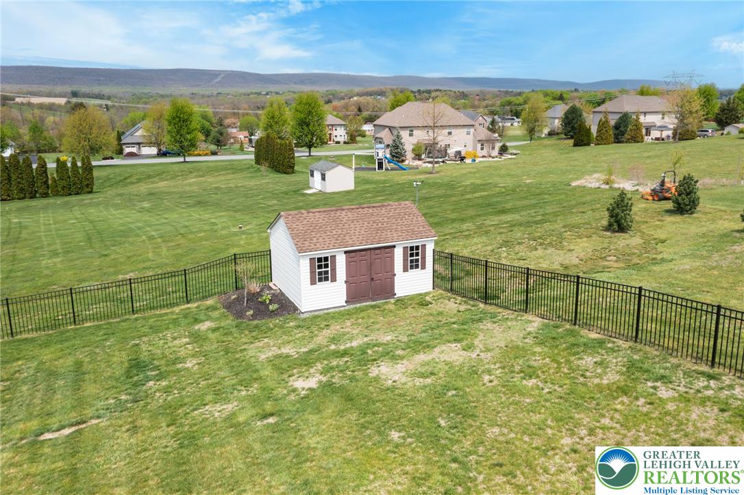 208 East Dell Road Bath, PA 18014 - Photo 33 of 40 a view of a garden with an outdoor space
