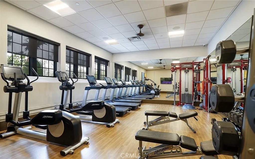 12358 Primrose Avenue Whittier, CA 90602 - Photo 44 of 50 a view of a room with gym equipment