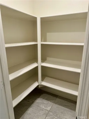 a close view of closet
