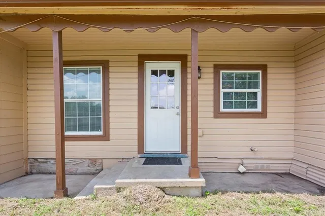 a view of entrance gate of the house