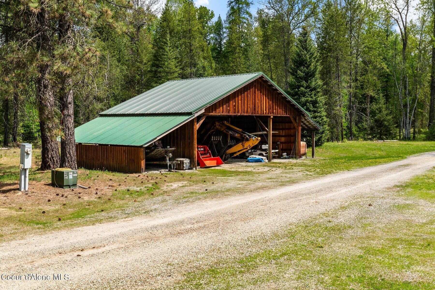 7019 Colburn Culver Road Sandpoint, ID 83864 - Photo 33 of 54 Storage/Equipment Shed