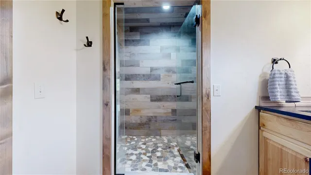 a view of a bathroom