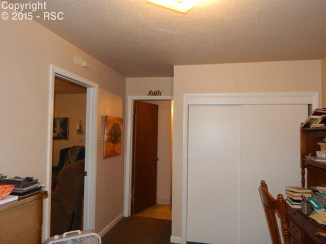 One bedroom-separate from living room and bath. 