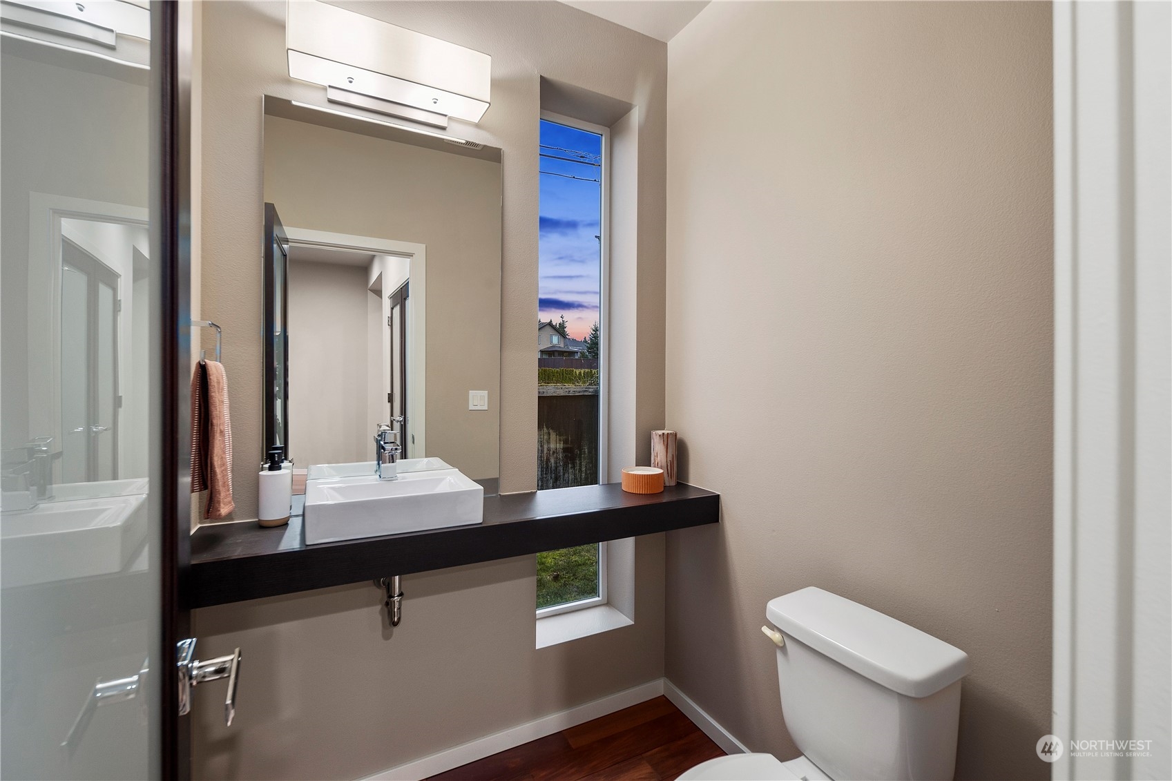 4108 171st Street Southeast Bothell, WA 98012 - Photo 16 of 40 a bathroom with a sink and a toilet