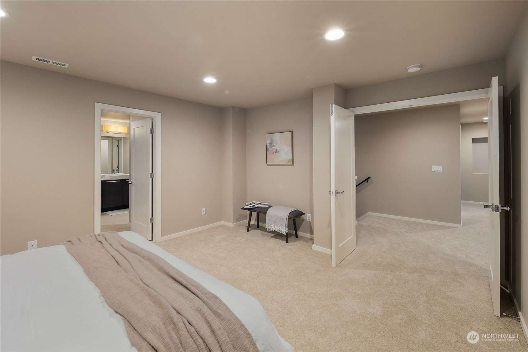 4108 171st Street Southeast Bothell, WA 98012 - Photo 25 of 40 a bedroom with a bed and a chair