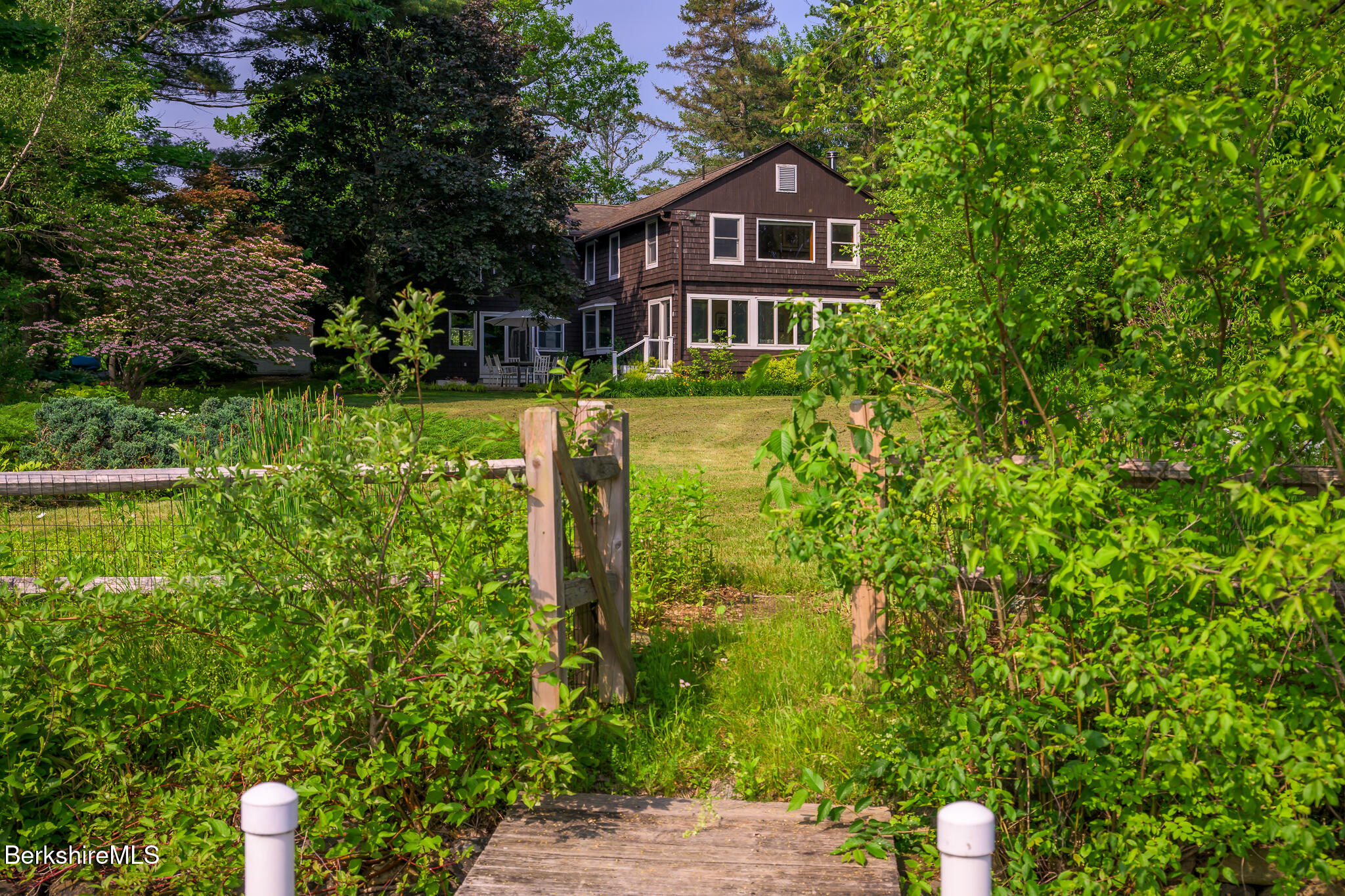 144 Shore Road Richmond, MA 01201 - Photo 11 of 44 Rear View from Dock