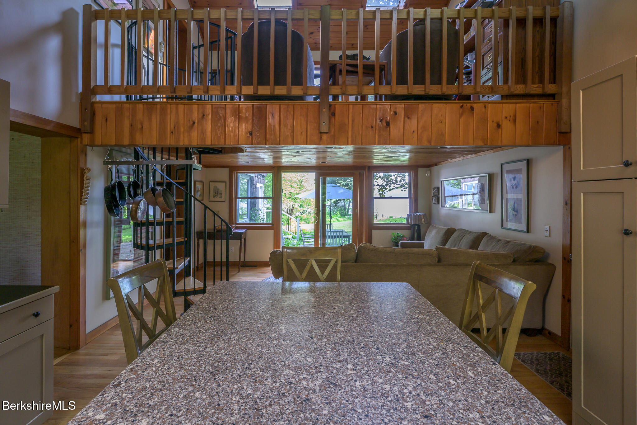 144 Shore Road Richmond, MA 01201 - Photo 17 of 44 Kitchen, Balcomy, and Sitting Area