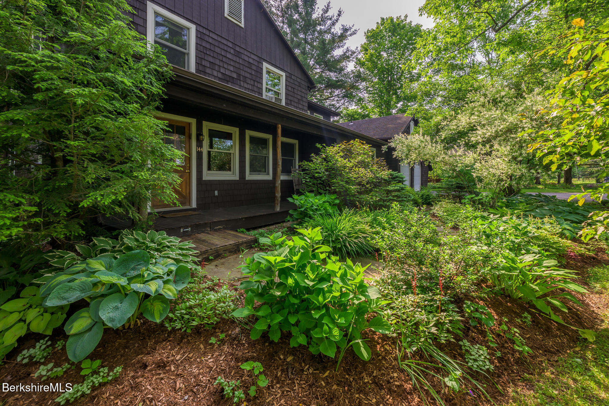 144 Shore Road Richmond, MA 01201 - Photo 2 of 44 Front Door and Rocking Chair Porch