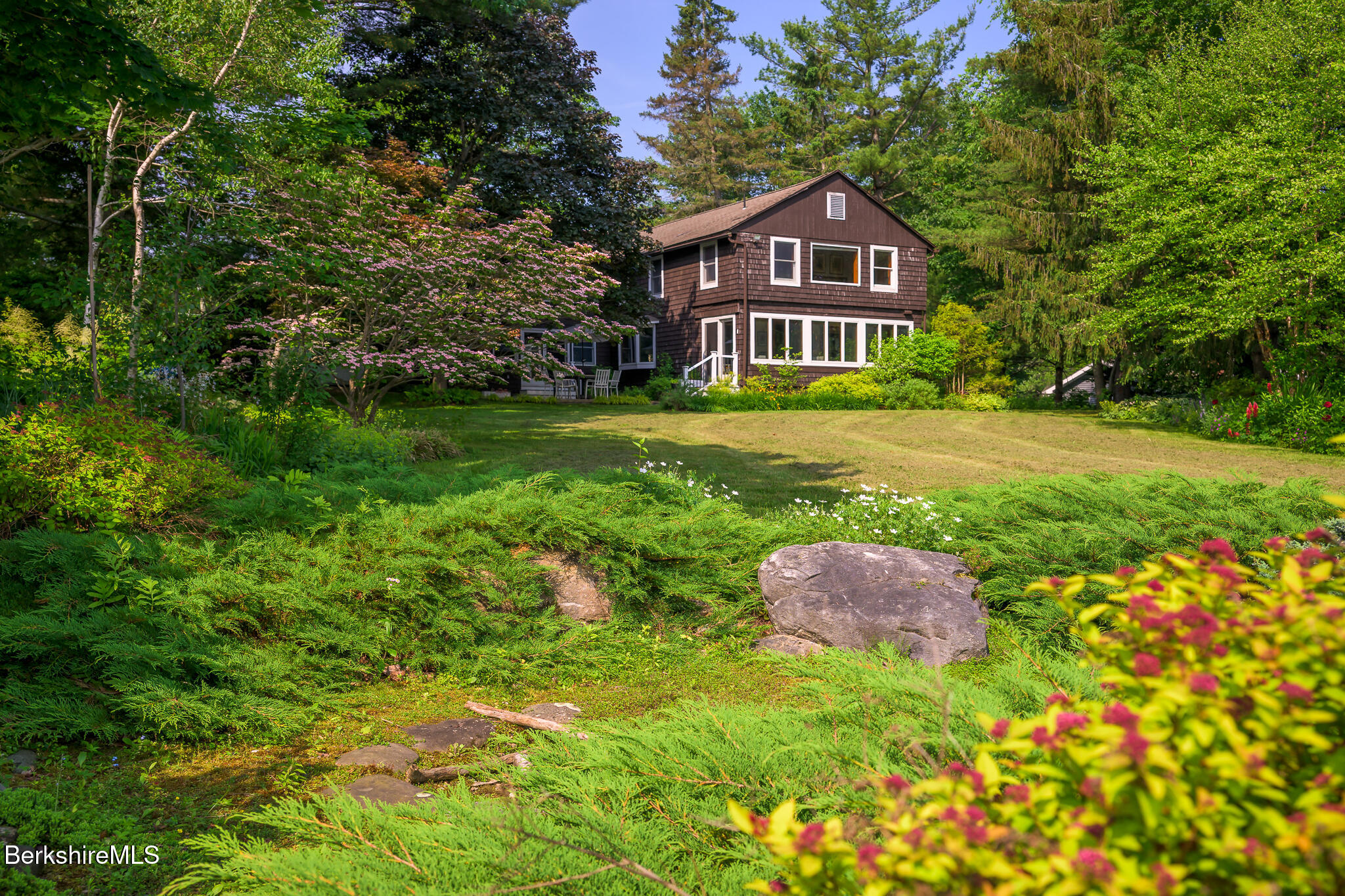 144 Shore Road Richmond, MA 01201 - Photo 42 of 44 Fire Pit and Gardens