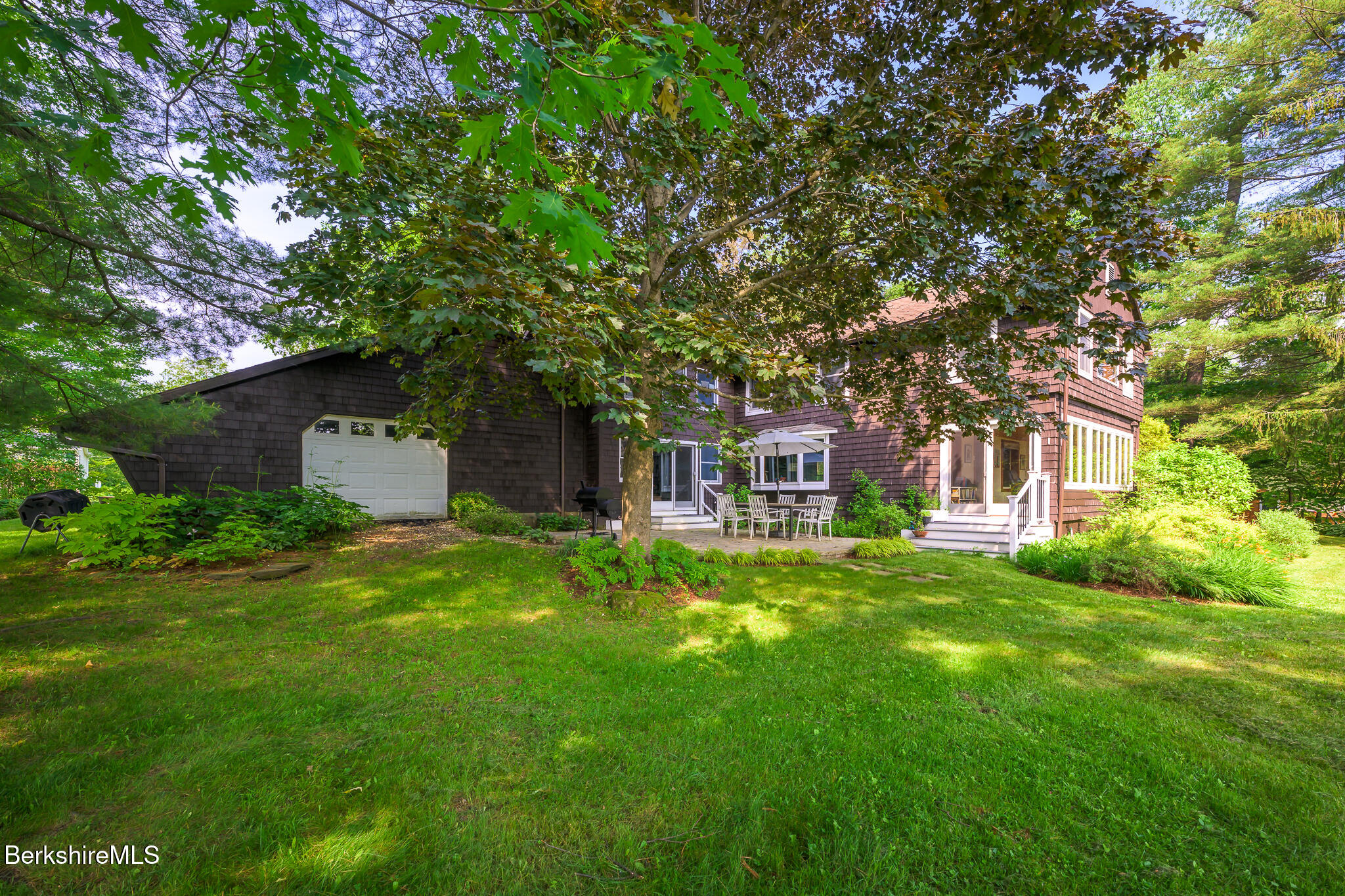 144 Shore Road Richmond, MA 01201 - Photo 8 of 44 Stone Patio - Side