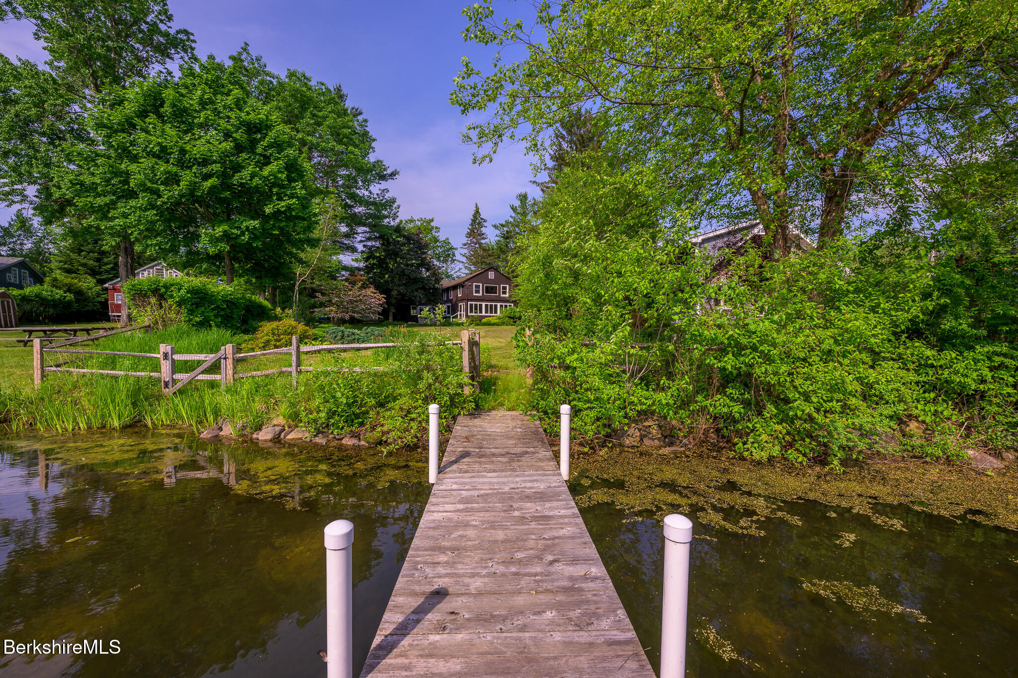 144 Shore Road Richmond, MA 01201 - Photo 10 of 44 Dock View to House