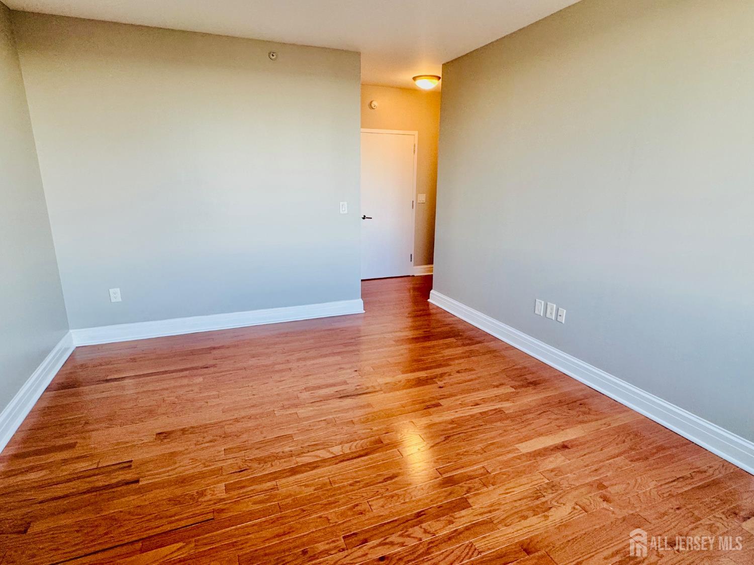 1 Spring Street, Unit 1806 New Brunswick, NJ 08901 - Photo 32 of 65 a view of an empty room with wooden floor