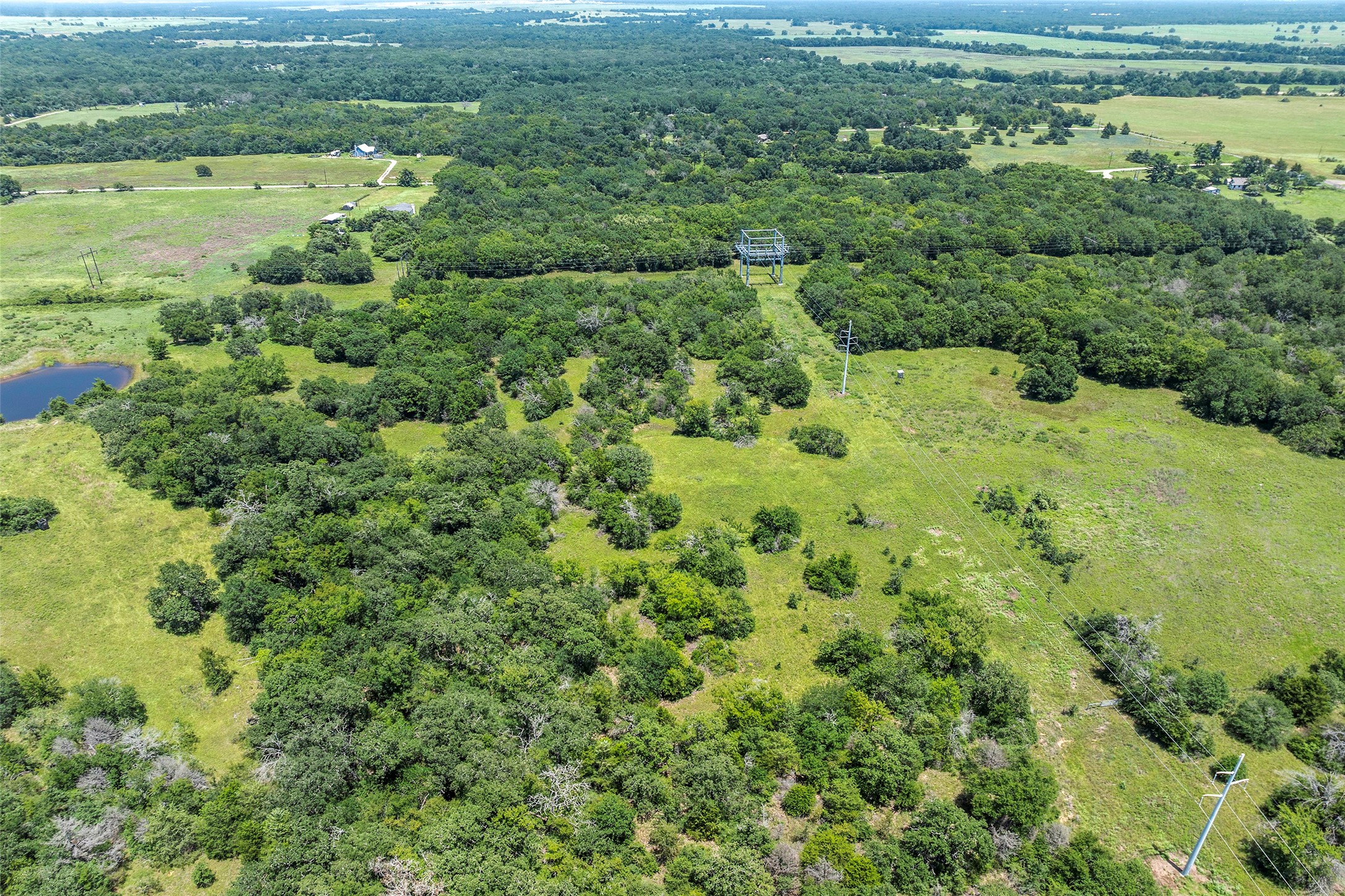 0 South Tidwell Prairie Road Calvert, TX 77837 - Photo 7 of 10 Aerial view of back of property