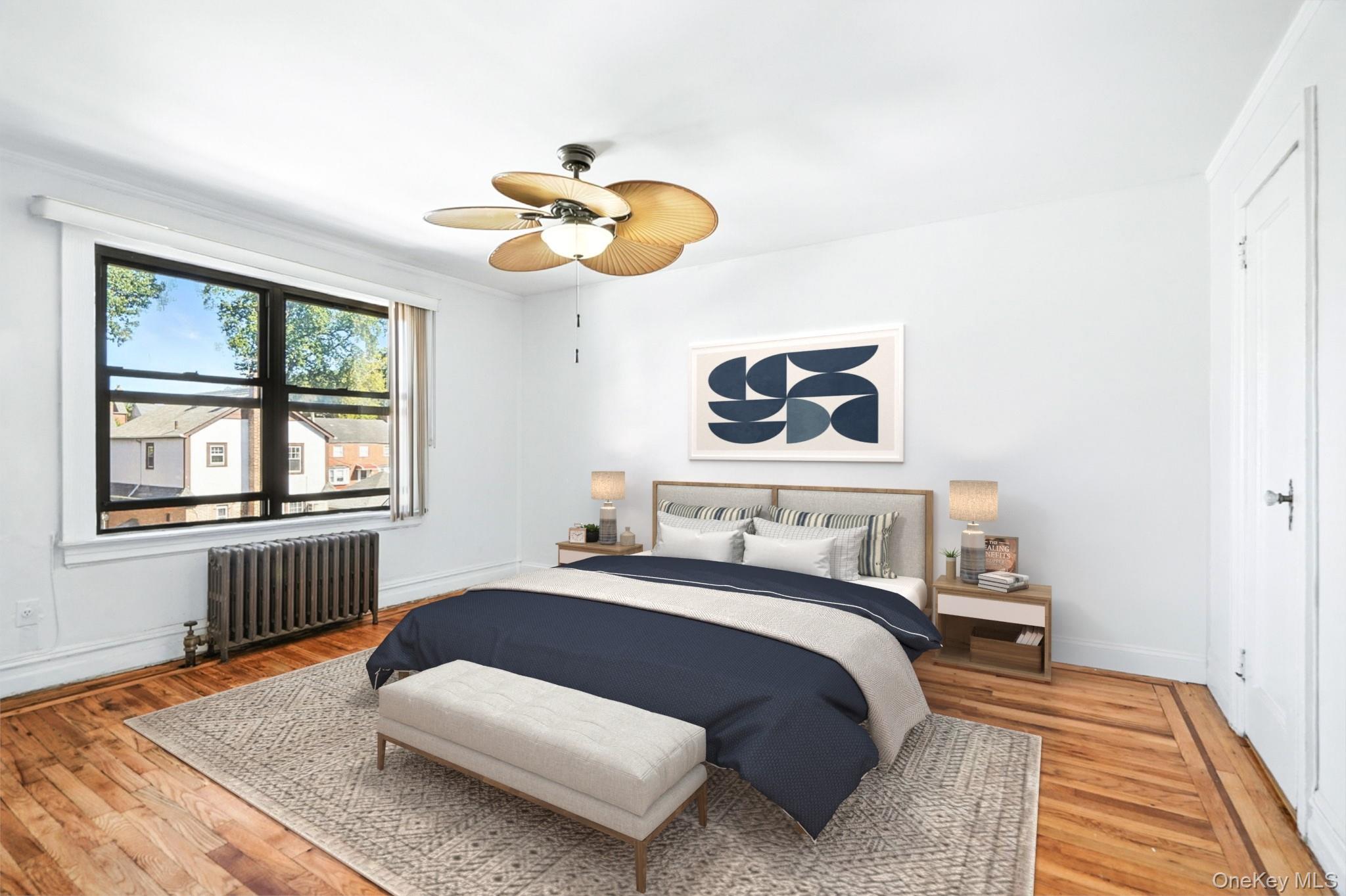 1245 Rhinelander Avenue Bronx, NY 10461 - Photo 16 of 34 Second Bedroom - Virtually Staged