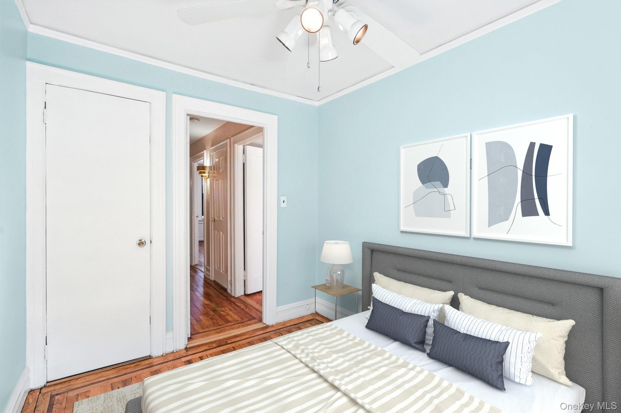 1245 Rhinelander Avenue Bronx, NY 10461 - Photo 18 of 34 Third Bedroom - Virtually Staged