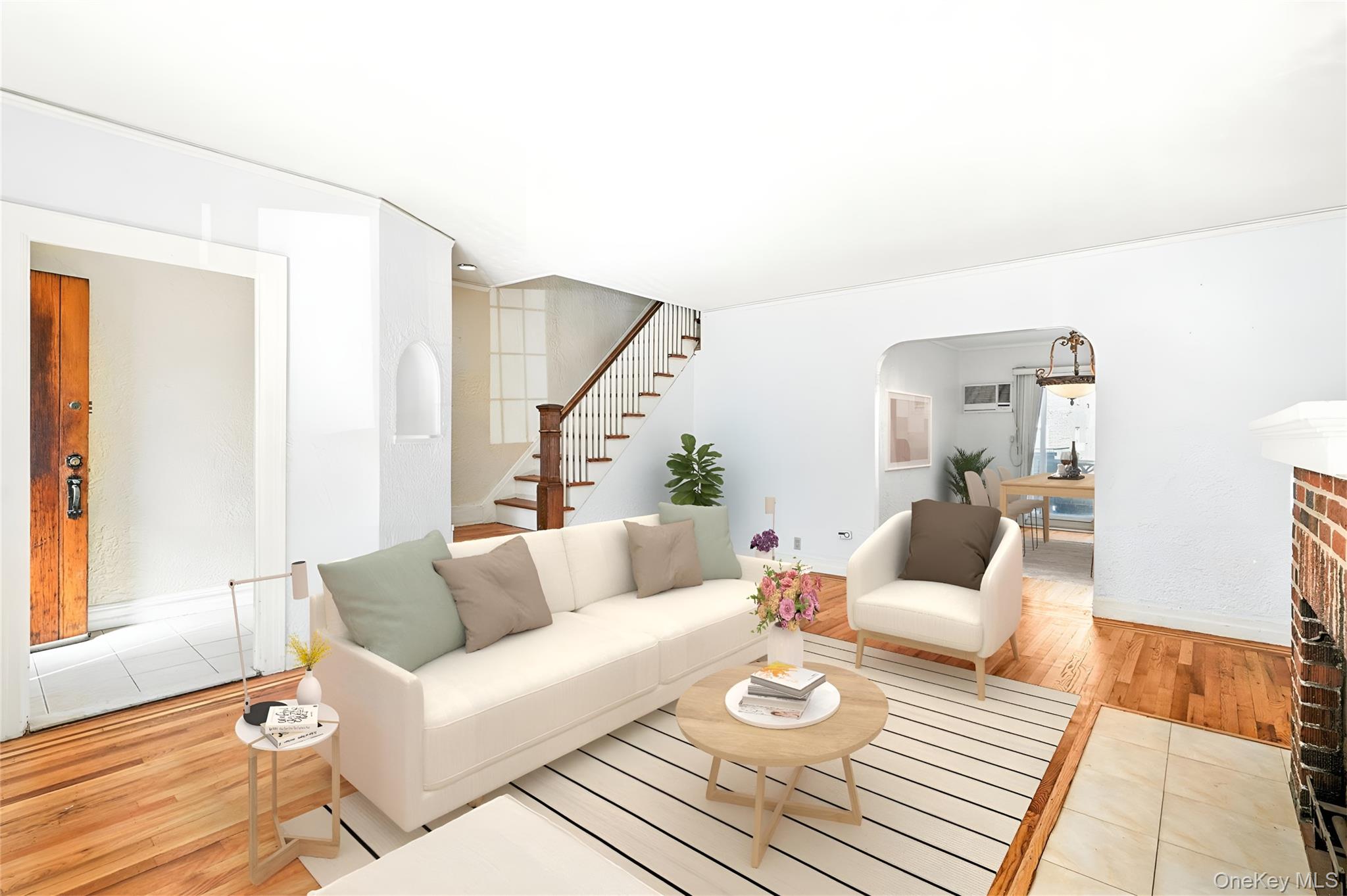 1245 Rhinelander Avenue Bronx, NY 10461 - Photo 3 of 34 Living Room-Virtually Staged