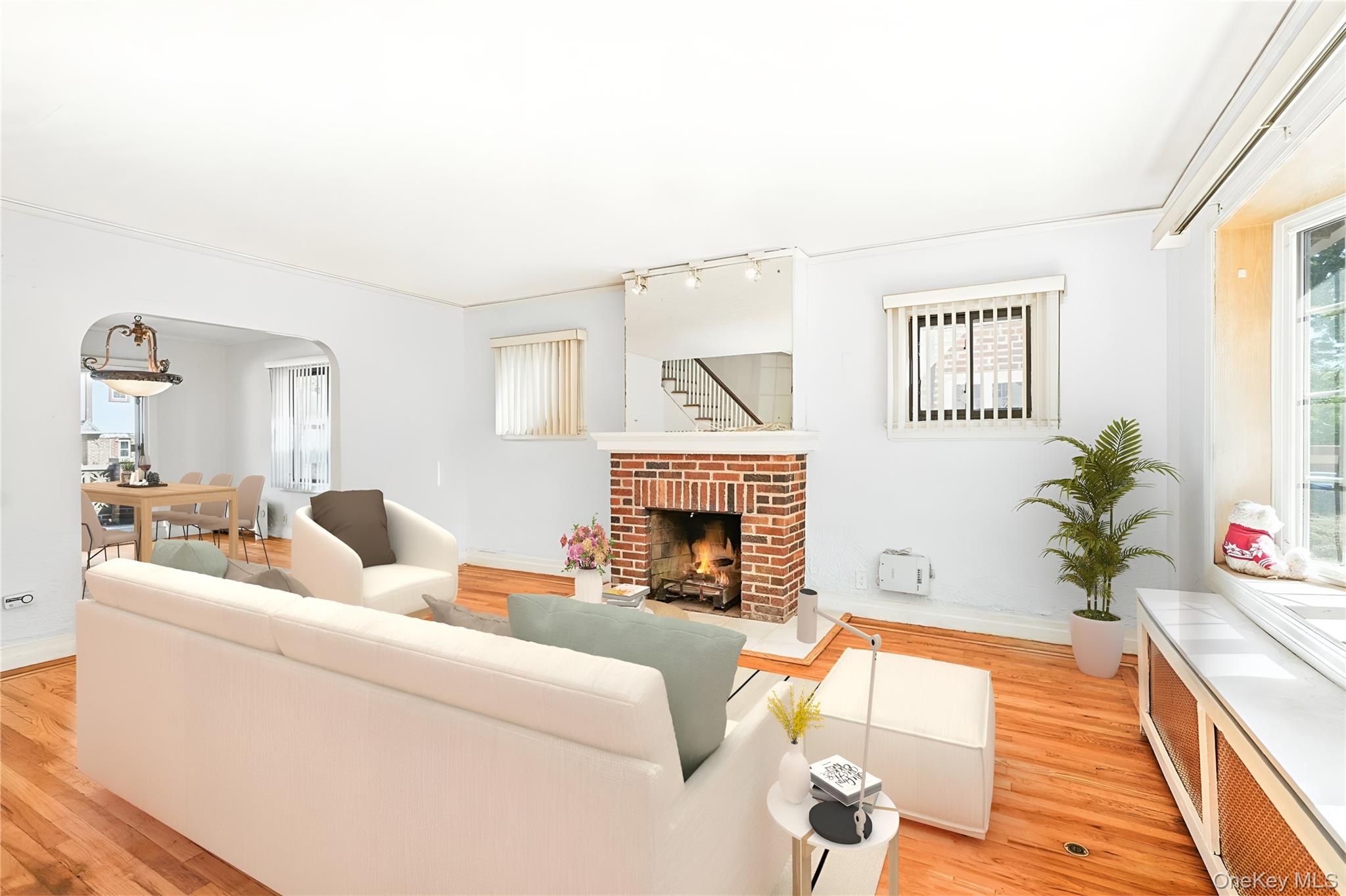 1245 Rhinelander Avenue Bronx, NY 10461 - Photo 6 of 34 Living Room - Virtually Staged