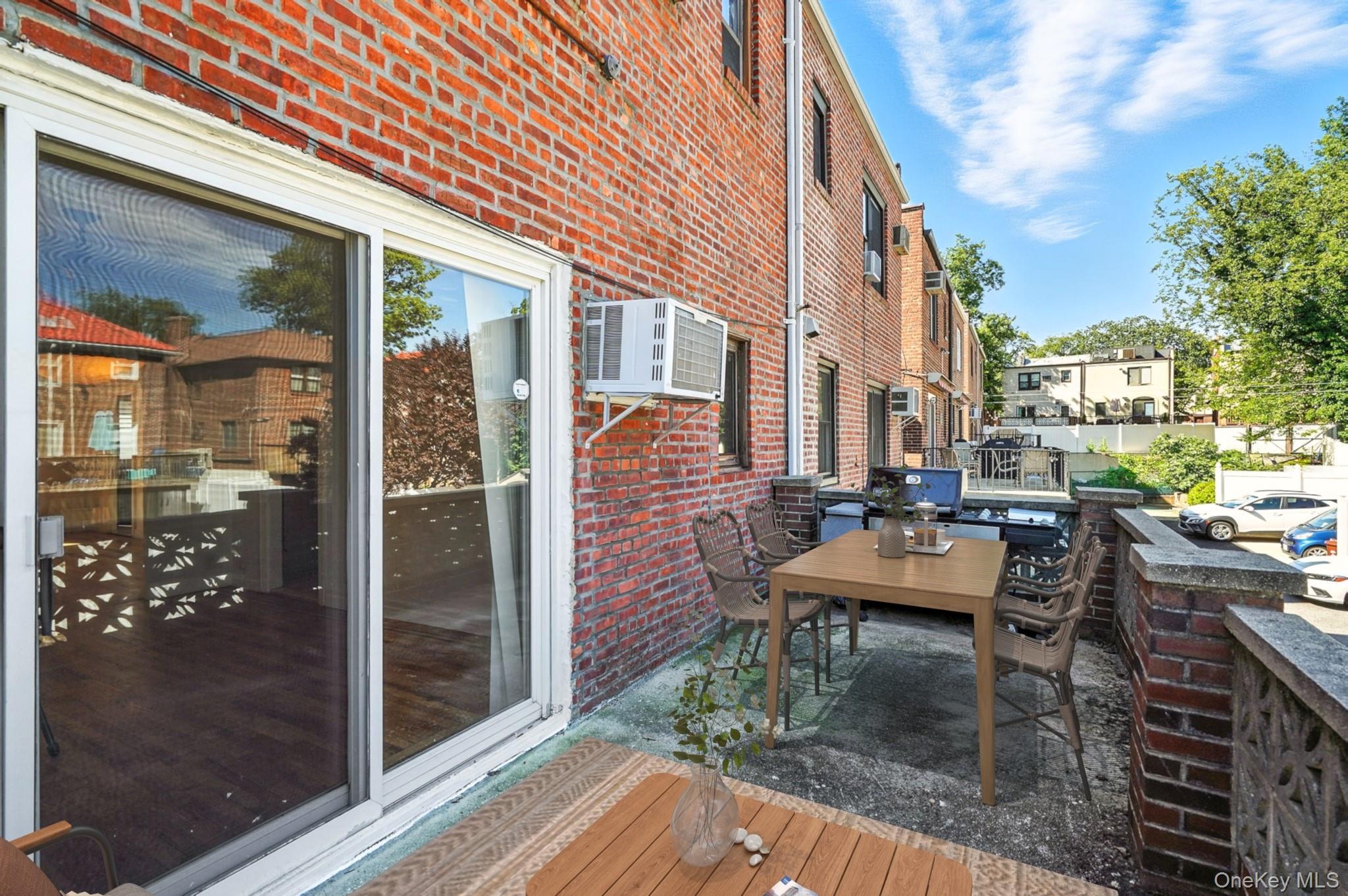 1245 Rhinelander Avenue Bronx, NY 10461 - Photo 9 of 34 Great Balcony-Access sliders off the dining room- Virtually Staged