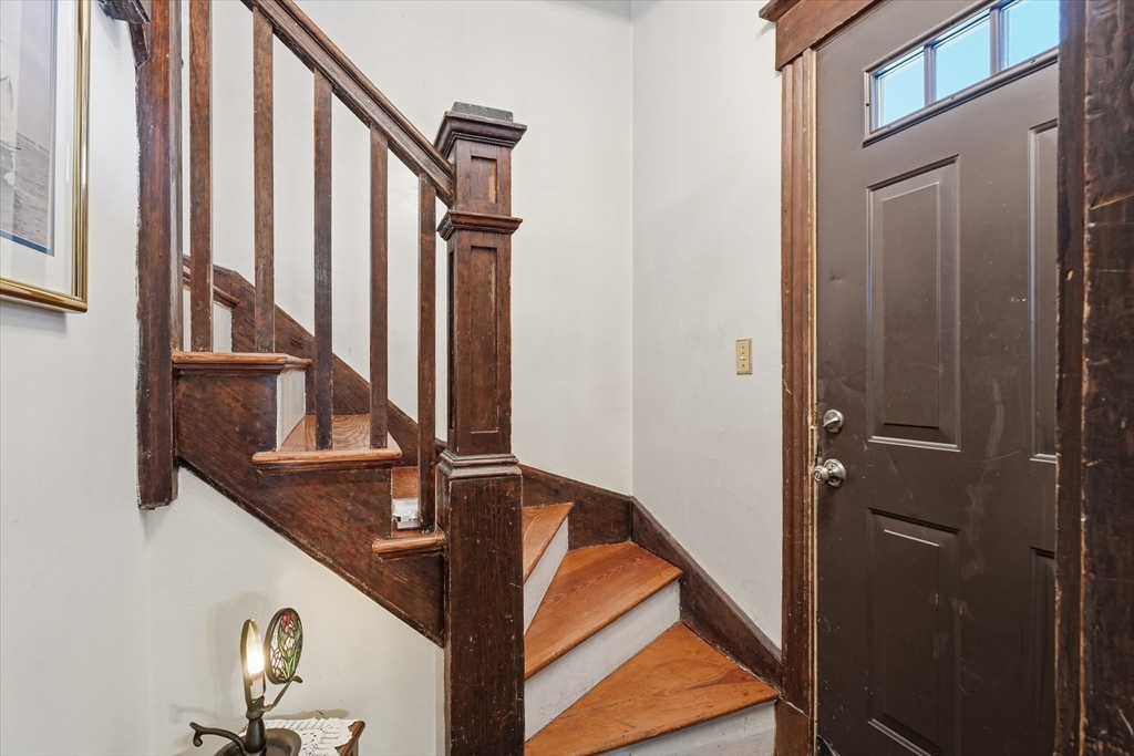 24 Fairview Avenue Swampscott, MA 01907 - Photo 13 of 39 a view of staircase with railing and stairs