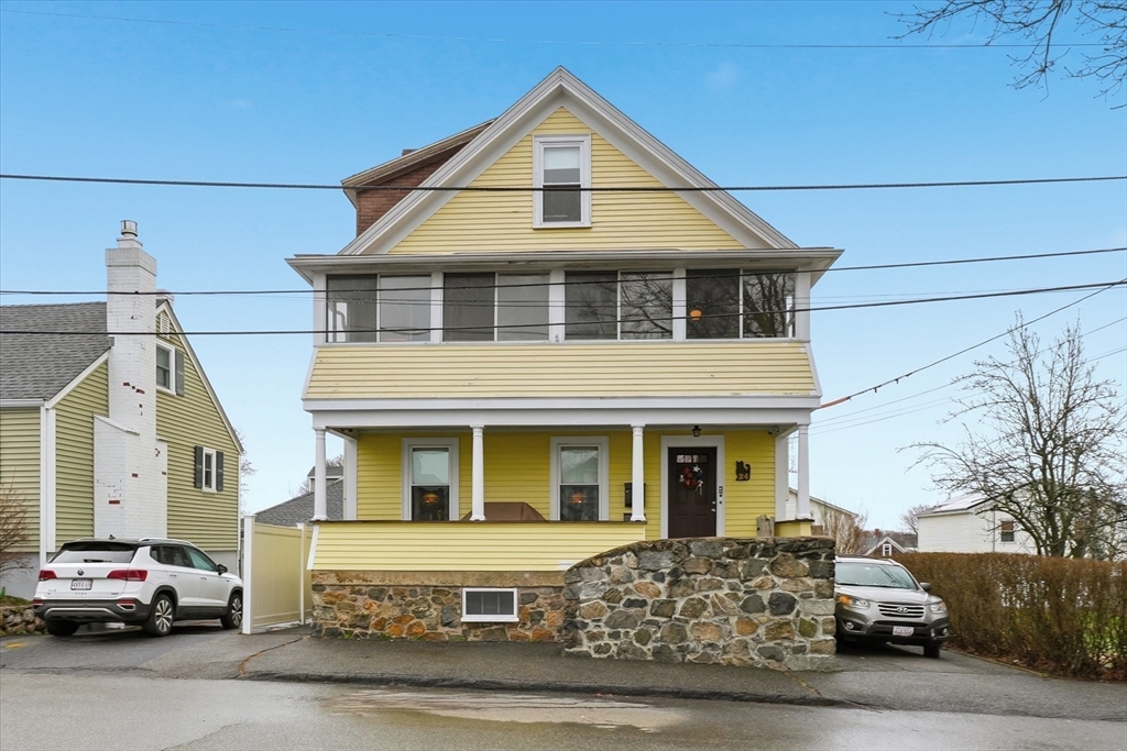 24 Fairview Avenue Swampscott, MA 01907 - Photo 28 of 39 a front view of a house with a yard