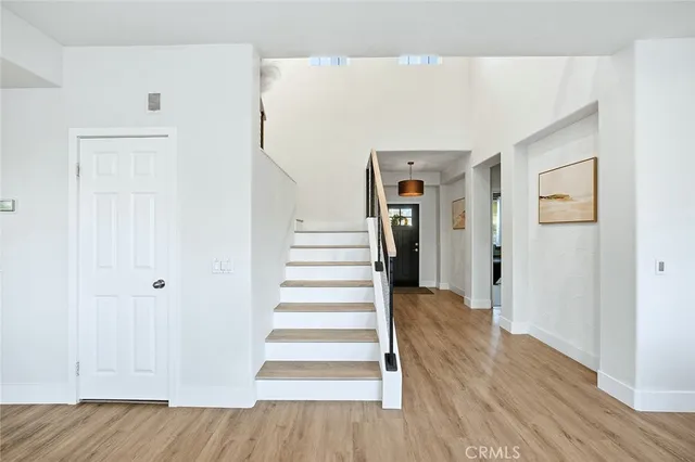 a view of furniture and staircase