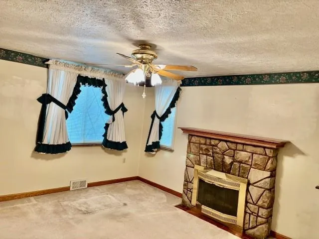 wooden floor with staircase