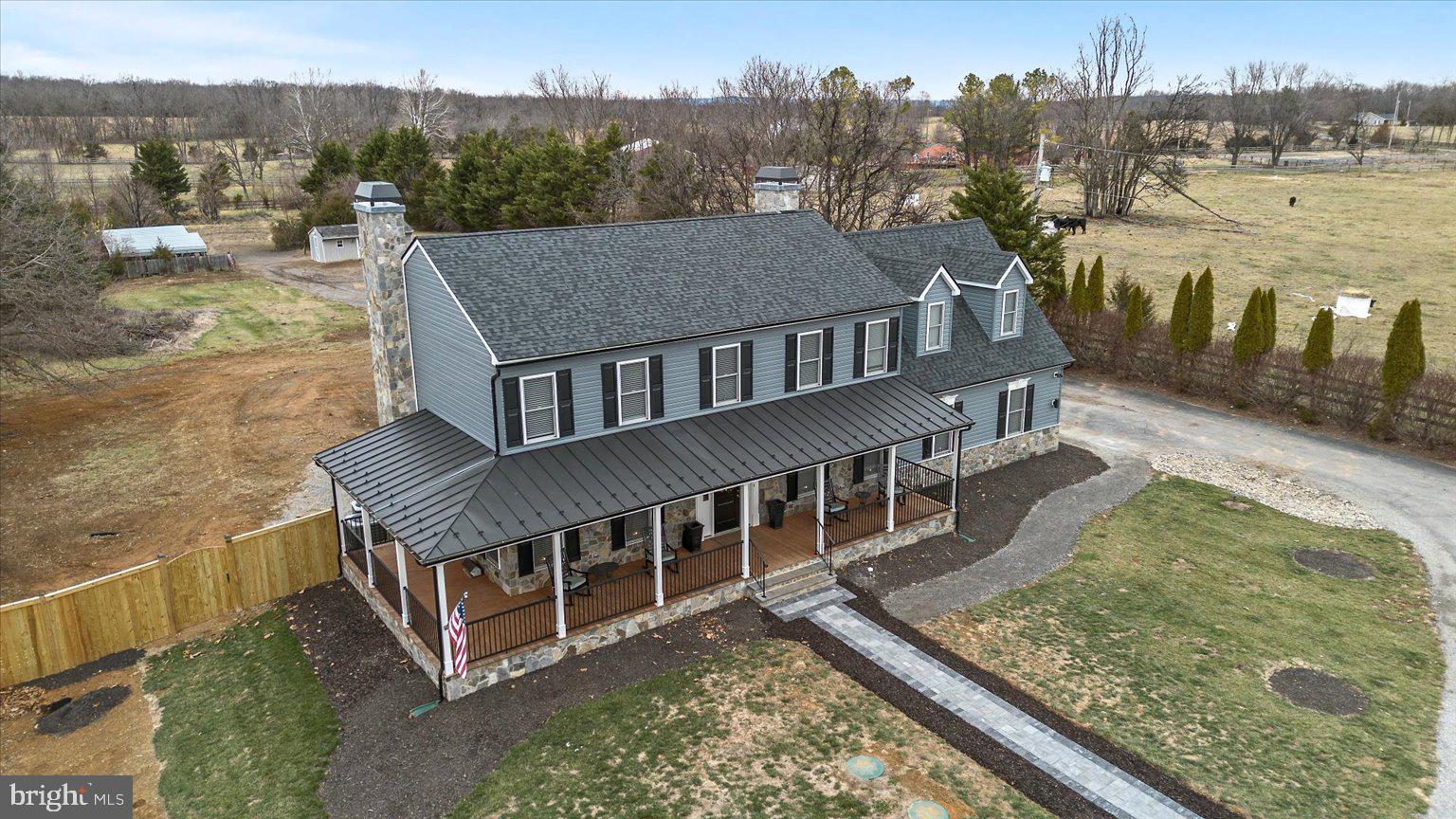 978 Old Charles Town Road Berryville, VA 22611 - Photo 27 of 31 a view of a house with a ocean view