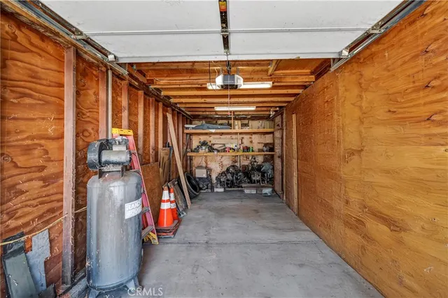 a view of storage and utility room